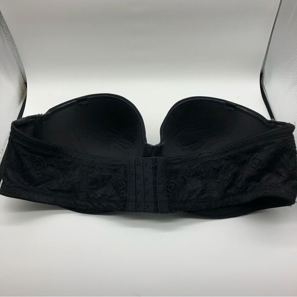 Torrid Curve Push Up Strapless Bra Black 42DD - Picture 3 of 8
